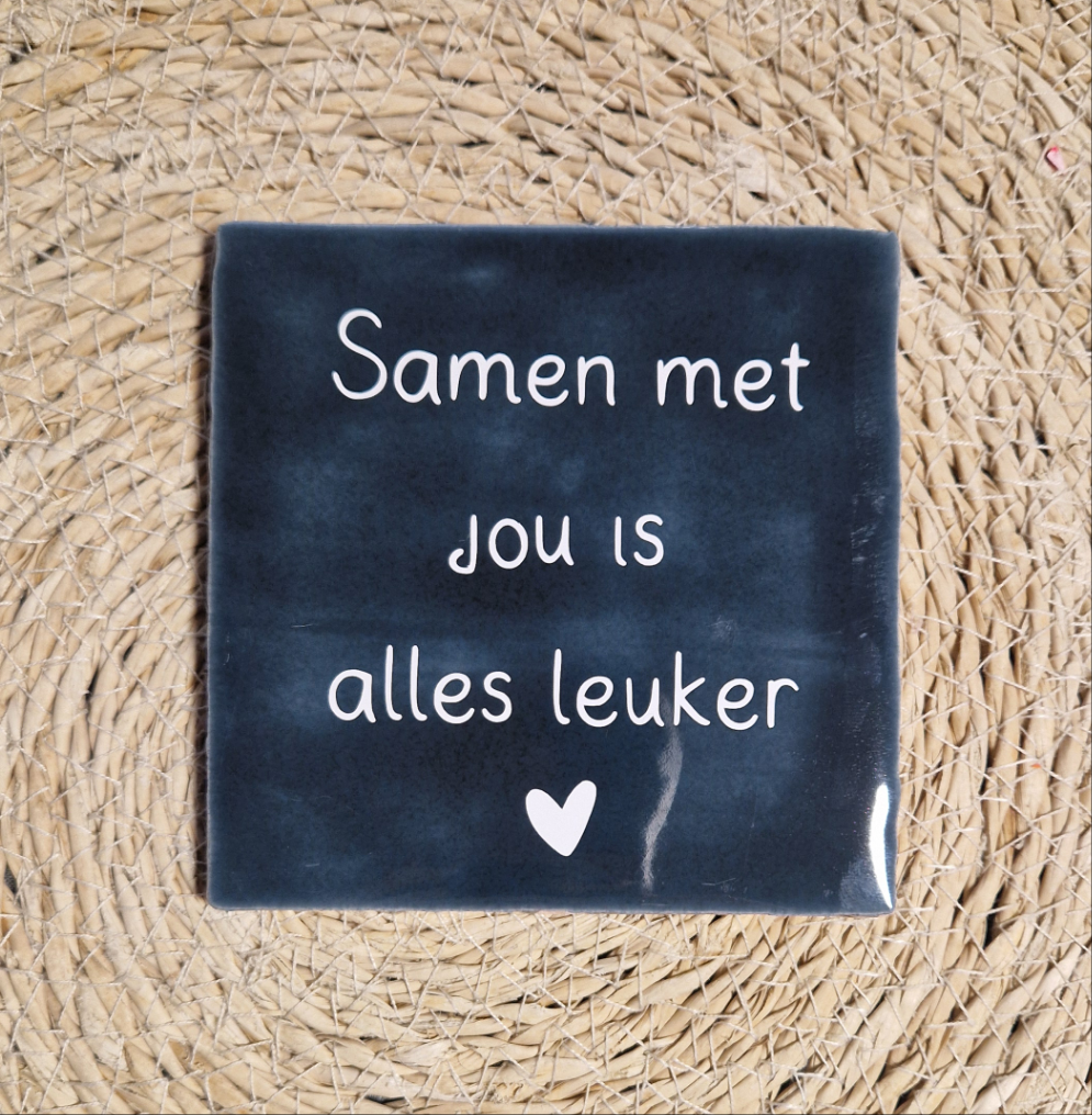 Samen tegeltje