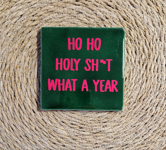 Kersttegeltje holy sh*t